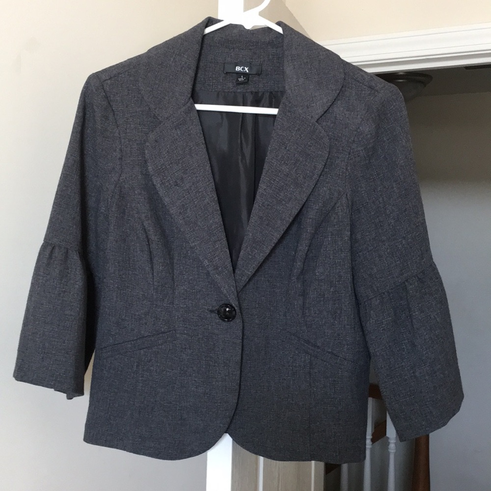 Charcoal cute jacket worn once,